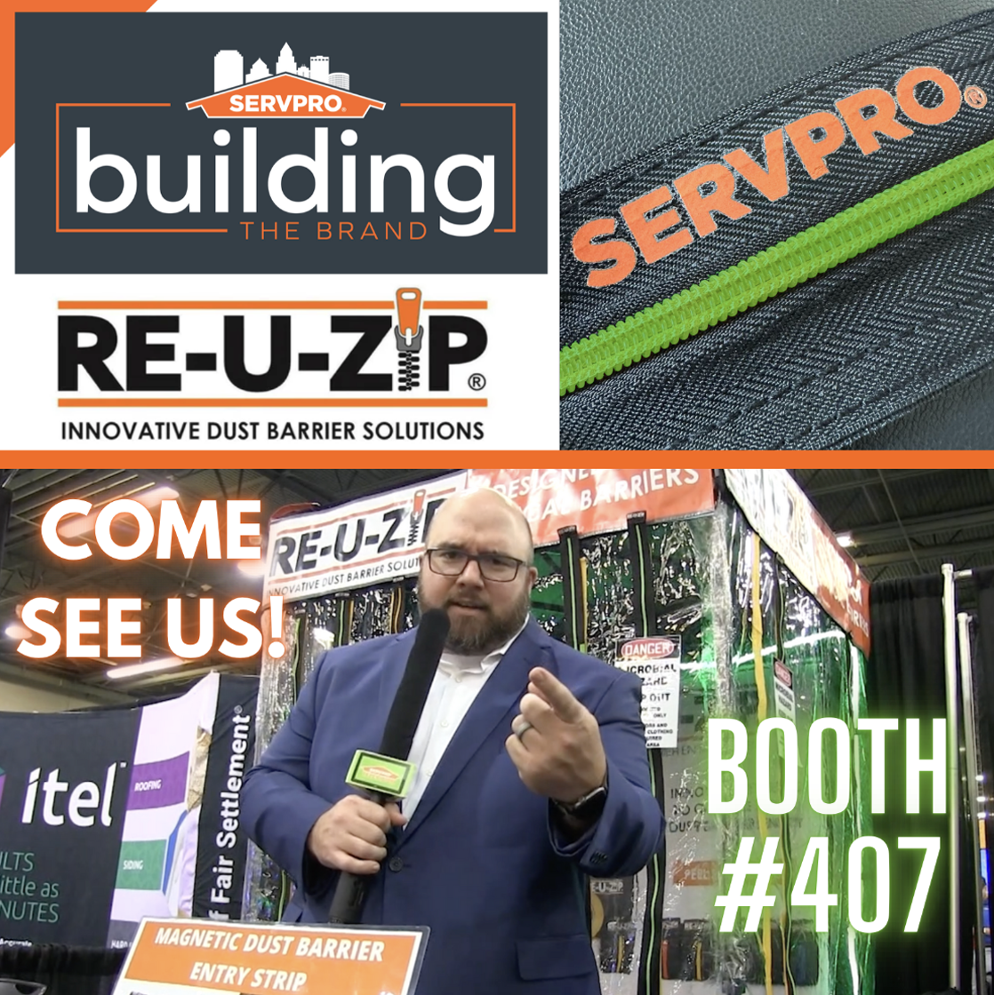 SERVPRO NATIONAL CONVENTION 2023 REUZIP® INNOVATIVE DUST BARRIER