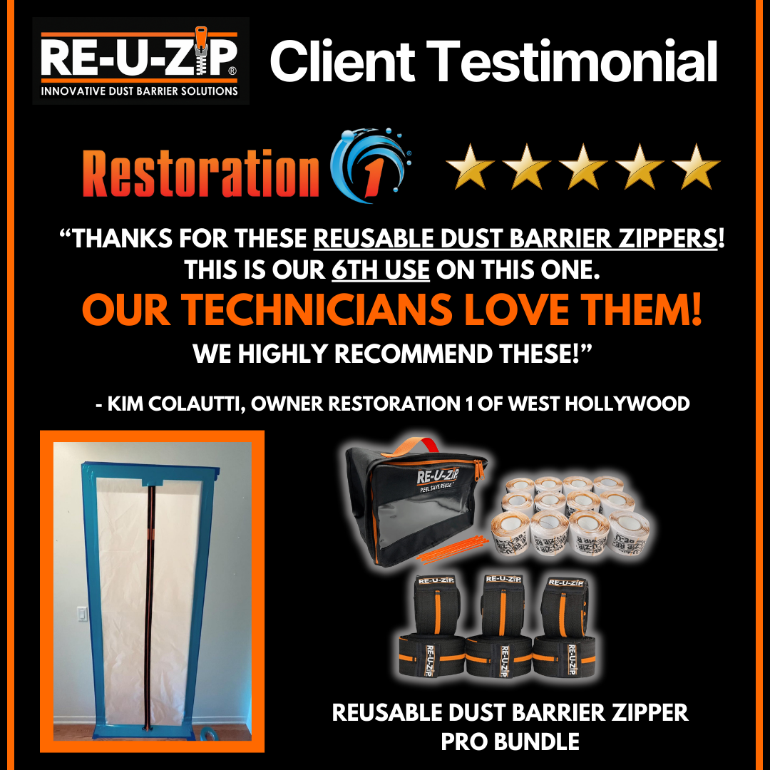 Restoration 1 Testimonial - Our Technicians Love Them!